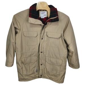 vintage men's The Pointer By Grais Heavy Coat blanket lined full zip jacket L
